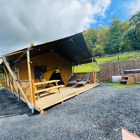 Mountain View Safari Tent With Hot Tub In The Heart Of Snowdonia Dolgellau Exterior photo