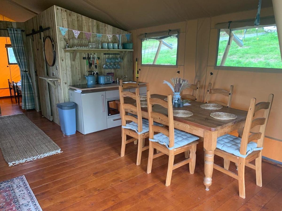 Mountain View Safari Tent With Hot Tub In The Heart Of Snowdonia Dolgellau Exterior photo