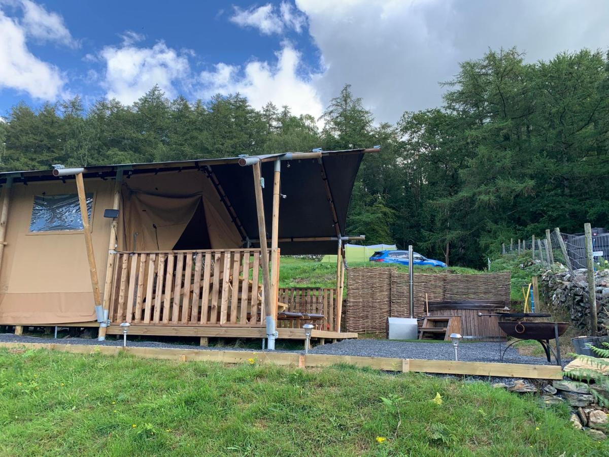 Mountain View Safari Tent With Hot Tub In The Heart Of Snowdonia Dolgellau Exterior photo