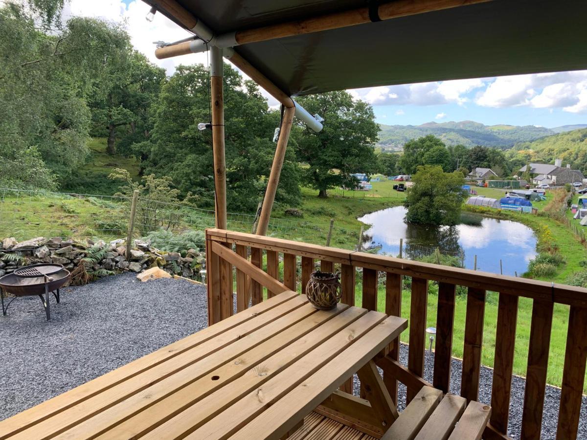 Mountain View Safari Tent With Hot Tub In The Heart Of Snowdonia Dolgellau Exterior photo