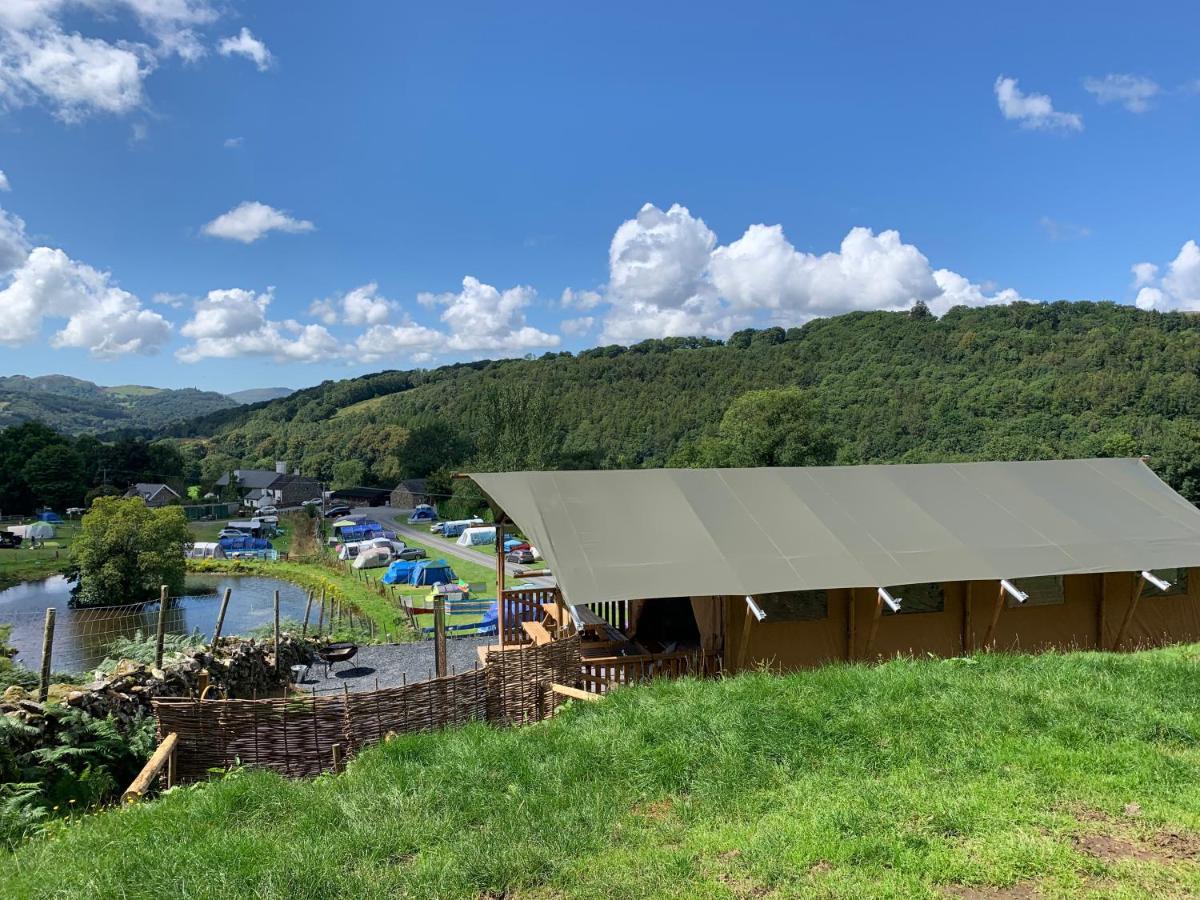 Mountain View Safari Tent With Hot Tub In The Heart Of Snowdonia Dolgellau Exterior photo