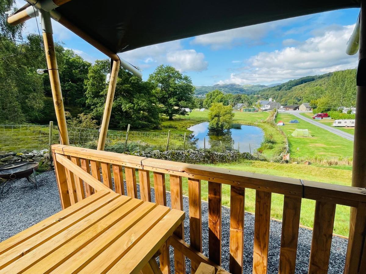 Mountain View Safari Tent With Hot Tub In The Heart Of Snowdonia Dolgellau Exterior photo